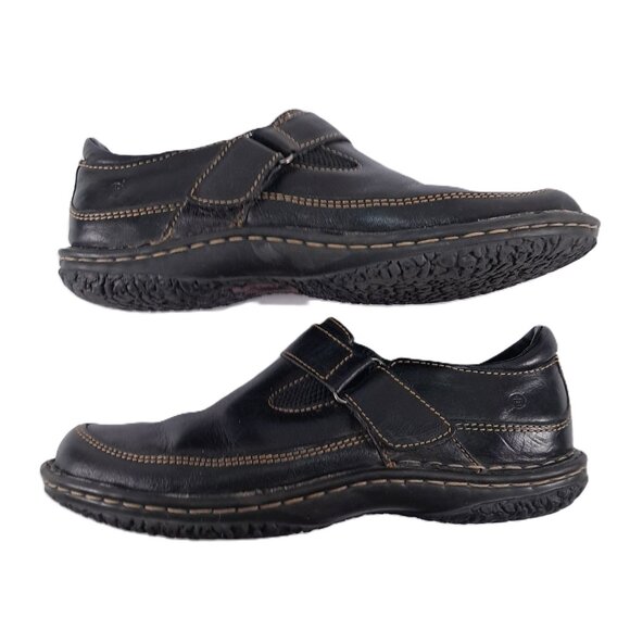 Born Honesty Shoes Women 8.5 Black Leather Loafers Flats Casual W31599 - Picture 5 of 16